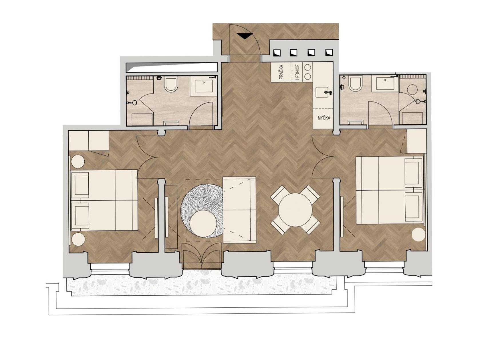 R16 Residences Prague Exterior photo